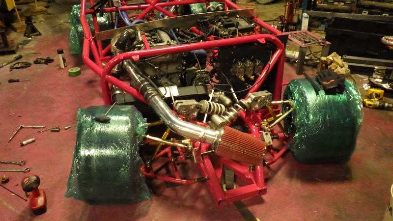 New engine, freshly installed.